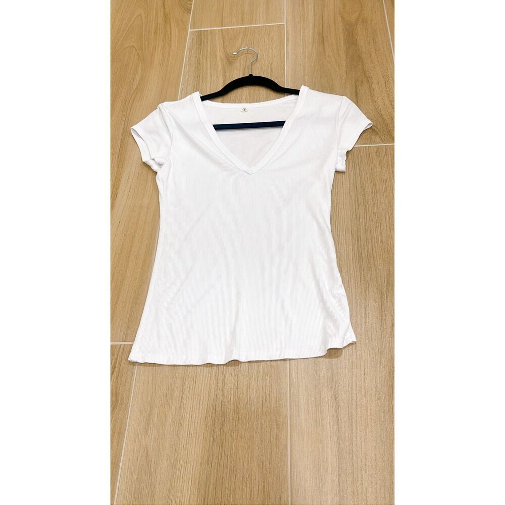 Women's White T-Shirt size small